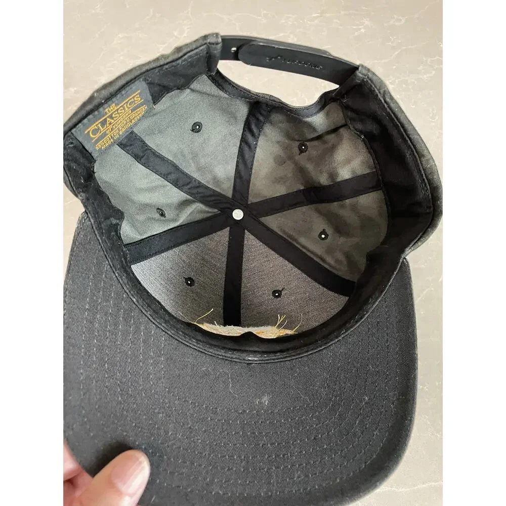 Robeau Mountain Logo Camo SnapBack Hat Yupoong Classics One Size Adjustable